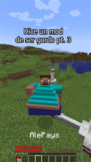 91K views · 2.7K reactions | Qué pasa si te subes a un caballo en mi mod de ser gordo? ... 樂 ——————————— Youtube: AlePays Twitter: Pays999 ————— Hashtags: #humor #reels #viral #gracioso #meme #comedia #minecraftmemes #minecraftmods | Ale Pays | Facebook