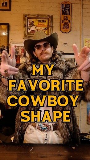 WILDHATS Bespoke Hatmakers on Instagram: "My favorite cowboy hat shape! every once in a while, you make a cowboy hat so cool you wish you could keep it yourself. This is one of those hats. Good thing I already have two in this shape lol Stay Wild! #westernstyle #westernfashion #mensfashion #cowboyhat #mensstyle #outlaw #western #outlawcountry #countrymusic"