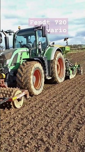 FENDT 720 Vario Ploughing with FRONT & REAR , Fendt 740 with combi drilling winter wheat 23/10/2024