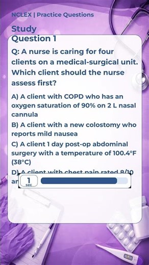 NCLEX Practice Question #1 | Nursing Test Prep