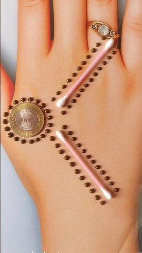 Easy and simple New Stylish Mehndi Design for Bridesmaids | UK-USA Viral” #henna #shorts #dubai