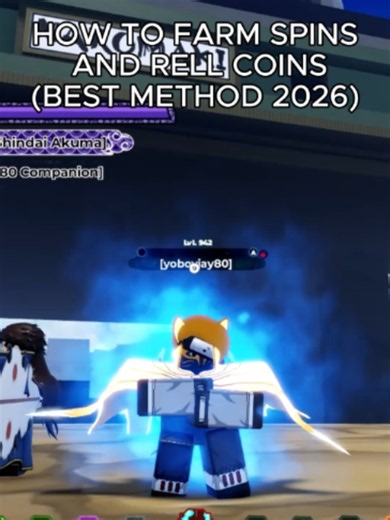 HOW TO FARM RELL COINS AND SPINS IN SHINDO LIFE (BEST METHOD 2026) #roblox #anime #fyp #shindolife #shinobilife2