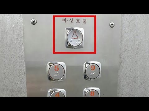 엘리베이터에 있는 이버튼 누르면 어떻게 될까?