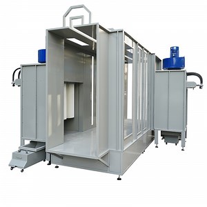 [Hot Item] Economic Automatic Powder Coating Spray Booth for Fencing