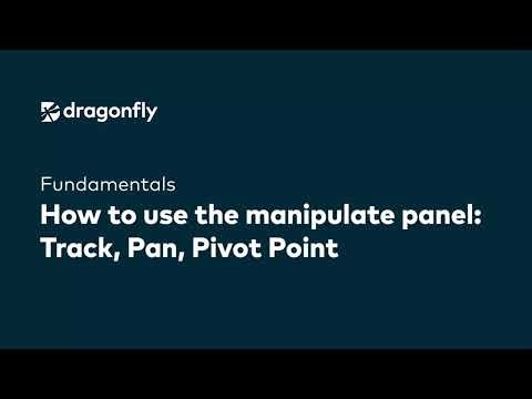Dragonfly Fundamentals | How to use the manipulate panel in Dragonfly Track Pan and Pivot Point - 1