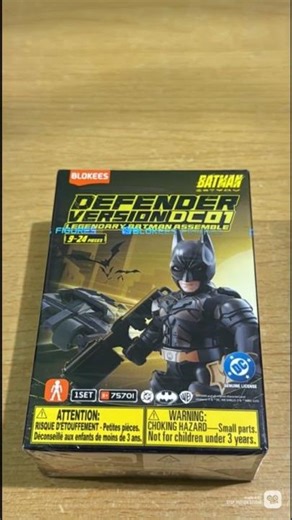 Stopmotion unbox and build Blokees Defender Version DC01 #stopmotion #funbuildingblocks #blokees