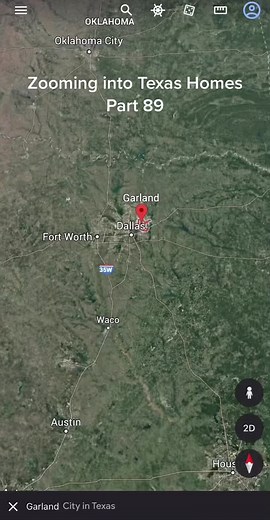 Exploring Garland, Texas on Google Earth | Zooming Into Texas Homes Part 89