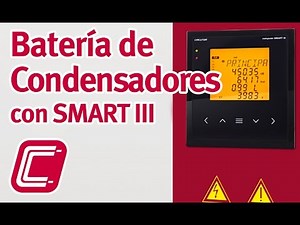 Puesta en marcha batería de condensadores CIRCUTOR con regulador Computer SMART III