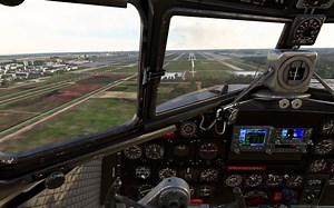 【微软模拟飞行2020】DC3目视进近上海浦东17R