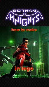 how to make a lego robin from Gotham knight #dccomics#batman#robin#lego#legominifigures #legobatman