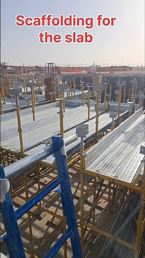 How to Use Scaffolding for Slab Construction | Safe & Easy Guide #beamandblock #beamcoping#music#god