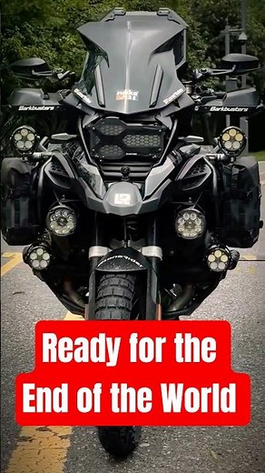 BMW R1250GS Adventure Triple Black Fully Loaded!