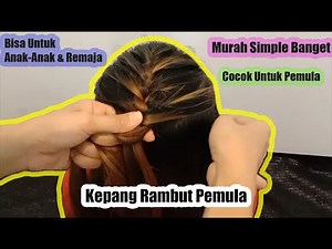 5 STEP KEPANG RAMBUT BUAT PEMULA