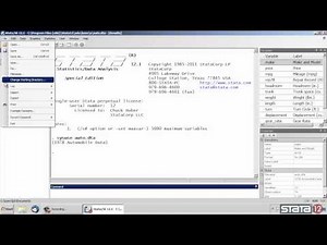 Example datasets included in Stata 12
