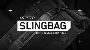 Icon 1000's Slingbag is a Messenger Bag that Fits Snugly Like a Backpack