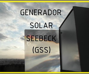 Generador Solar Seebeck Portatil