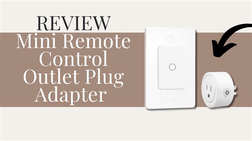 Watch LoraTap Mini Remote Control Outlet Plug Adapter on Amazon Live