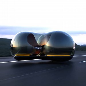 776K views · 5.1K reactions | This floating vehicle design could be the car of the future. | The Verge | Facebook