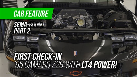 The wrenches are turning, and our ’95 F-Body Camaro SEMA build is officially underway. We’ve dropped in a supercharged LT4 backed by a 6L80, and a custom Holley accessory drive, dual 340 LPH fuel pumps, and Holley oil pan. This is just the first check-in—next up: suspension from QA1 and Detroit Speed, buttoning up the drivetrain, and pushing this LT4 Camaro closer to SEMA glory. Stay tuned! Learn more about our 408-Mile 4th Gen Camaro Z28 on #HolleyMotorLife: https://holley-social.com/HolleySEMA
