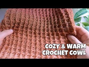 Cozy & Warm Crochet Cowl: An Easy Step-by-Step Tutorial for Beginners!