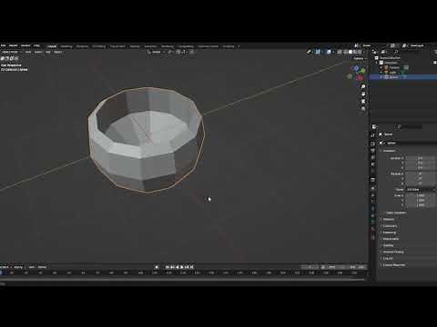 Blender export Paper Model