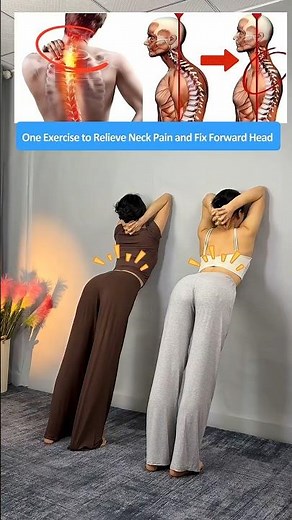 Fix Forward Head Posture and Relieve Neck Tension With This Simple Wall Exercise