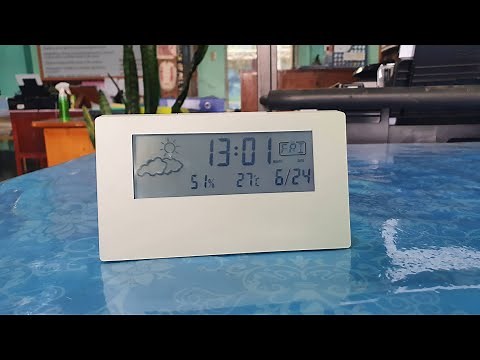 How to Set Date and Time in a Japanese Digital Clock