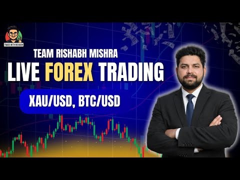 TEAM RISHABH MISHRA Session #6💥 GOLD (XAU/USD) BTC, ETH | Trade With Rishabh #GoldTrading #BTC #ETH