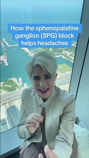 How the sphenopalatine ganglion (SPG) block helps headaches #hobsoninstitute #pain #health