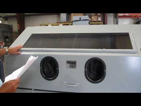 Cyclone Model-FT6035 Abrasive Sandblast Cabinet