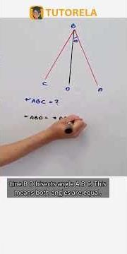 Solving Geometry: Find Angle ABC with BD as Bisector #Math #Angles #Bisector