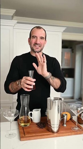 Charles Joly Makes Batch Drinks for a Crowd