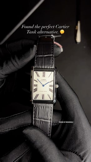 Best budget Cartier Tank alternative from #timex 💀😍