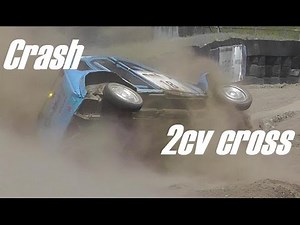 2cv Rallycross Rollover Crash!