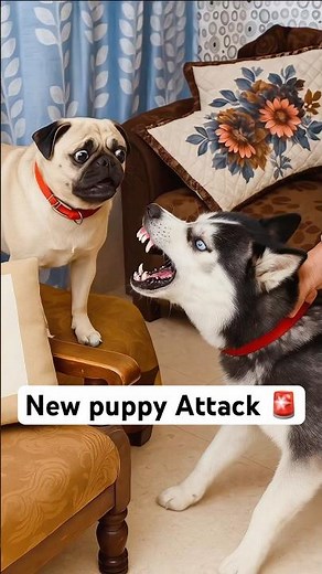 New puppy in danger 🚨 #dog #husky #trendingsong #shorts #viral | Review reloaded