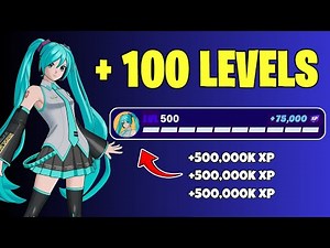 NEW BEST *AFK* FORTNITE XP MAP to farm & level up FAST IN CHAPTER 6 (1MILLION XP MAP !)