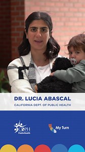 As a doctor and mother, Dr. Lucia Abascal understands the risk COVID-19 poses to pregnant people and their babies. She’s here to remind you that the safest way to protect yourself and your growing family against COVID-19 is to #GetVaccinated. Visit MyTurn.ca.gov or call 833-422-4255 to find a vaccine near you | California Department of Public Health