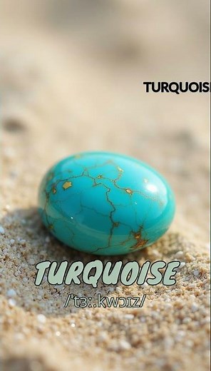 Loopoom English: Learn "Turquoise" - English Vocabulary & Pronunciation