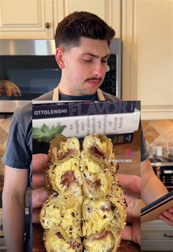 New York Style Rice Paper Breakfast Sandwich Recipe