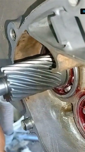 easy way to install bearings as pulley # #shortsfeed