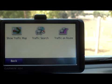 PART 1- HOW TO USE FREE LIFETIME GARMIN TRAFFIC REPORTING ON NUVI 265WT GPS BASIC TUTORIAL, PART I