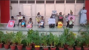 Assembly conducted by class 1 B | St. Fidelis School, Aligarh