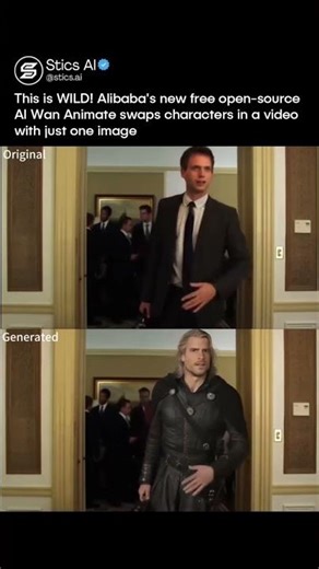 Alibaba open-sources Wan2.2 Animate: powerful AI motion generation.