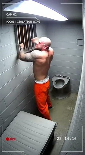 “Inmate Tries to Break Out of Cell—CCTV Footage💀🤯 #courtcase #justice #shorts #judgejudy #crime