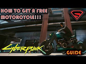CYBERPUNK 2077 HOW TO GET A FREE MOTORCYCLE!!! - THE HIGHWAYMAN MISSION GUIDE