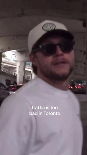 Niall Horan Walking to Scotiabank Arena in Toronto