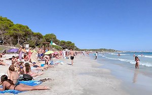 4K 超清 西沙滩 - 20220321Ibiza Beach Party Sa Trinxa Ses Salines Beach Ibiza Spain