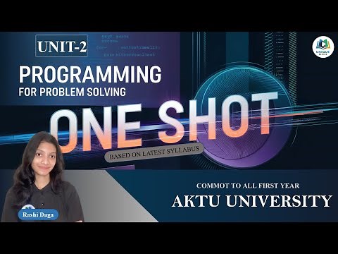 🔴 PPS ONE SHOT | Unit 2 | AKTU 1st year | Rashi ma'am | Civil Mantraa AKTU #unique_series