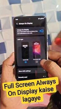 Origin OS 6 Full Screen Always On Display #smartphone #shorts #tech #update #originos6 #vivo