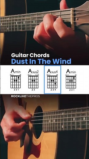 Kansas – Dust in the Wind | Acoustic Guitar Play Along